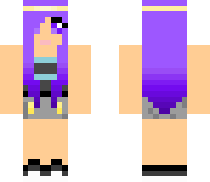 purple girl