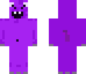 fat purple hippo