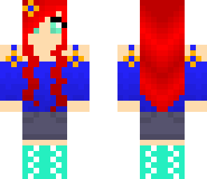 cute blue girl for snowpea01