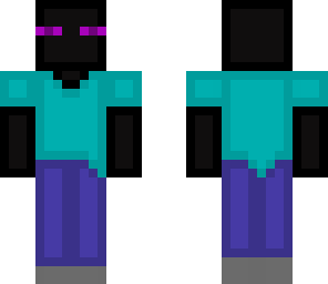 blocky ender steve