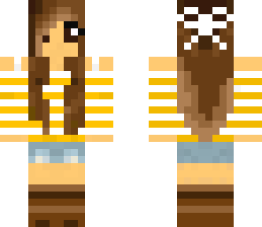 stripy girl