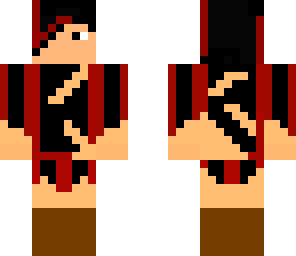 ripped black and red hoodie