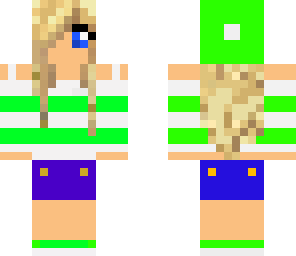 green beanie girl
