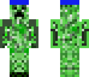 creeper with blue headband