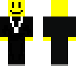 smiley with tux