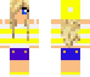 yellow beanie girl