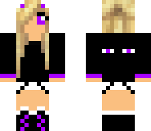 purple ender girl