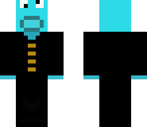 crazy fish in a suit