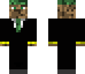 dirt man in suit