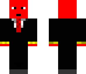 redstone man in suit