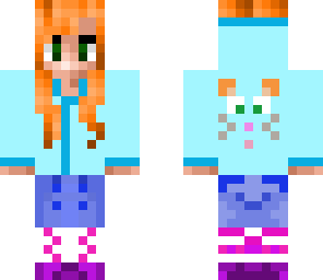 ginger girl cat