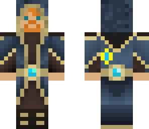 blue robed wizard