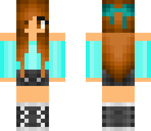 cyan girl