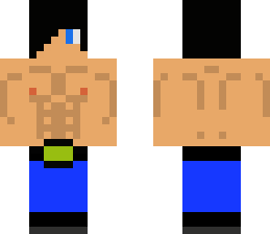 boy with sixpack voor mart