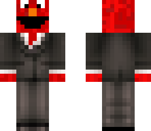 elmo in suit