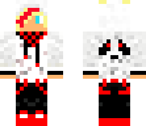 xaveour's panda hoodie