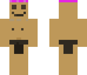 pink haired tarzan