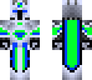 cool green blue knight