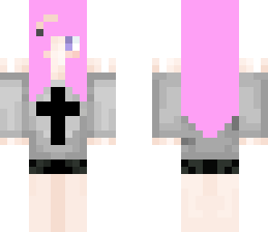 edited ghost emo girl