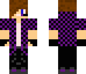 black and purple headphone guy