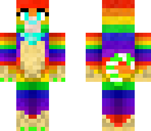 rainbow dog