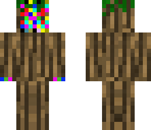 rainbow faced tree
