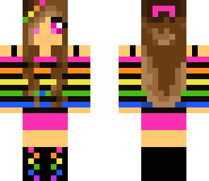 rainbow girl