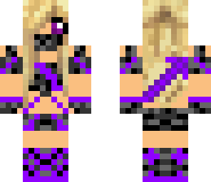 purple ninja girl
