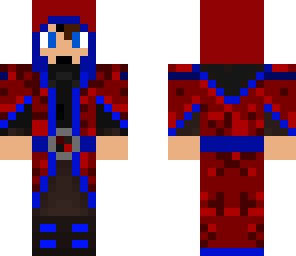 mage red and blue