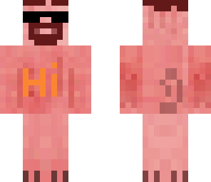 pig with a beard