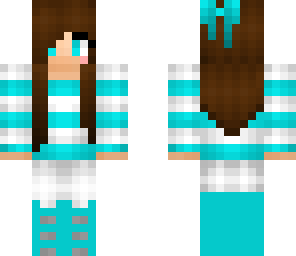 cute blue girl