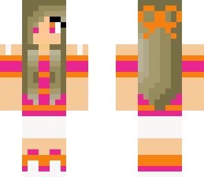 pink and orange