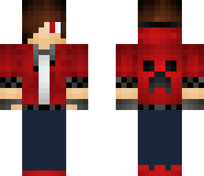 red creeper hoodie 