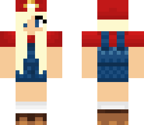blonde mario girl