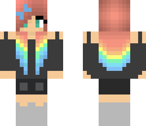 rainbow girl
