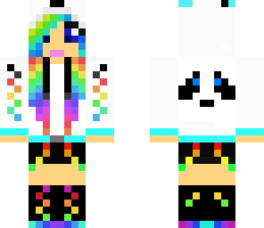 rainbow panda