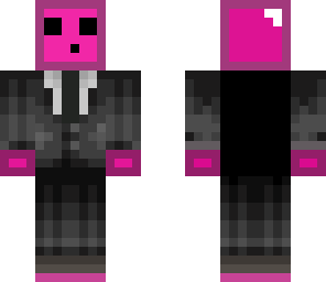pink slime in a suit