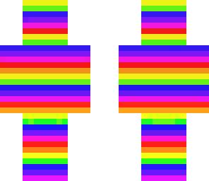 rainbow skin 1