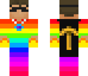 rainbow skydoesmincraft
