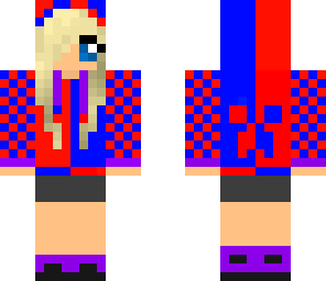 the blue'n red jacket