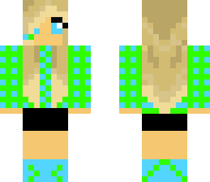 neon gamer girl
