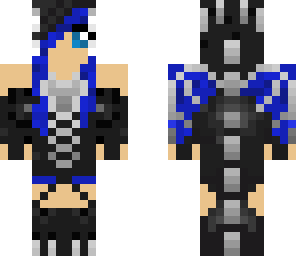 edited bllue enderdraon princess
