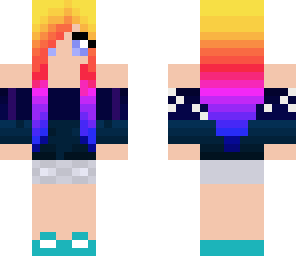 slightly edited girl