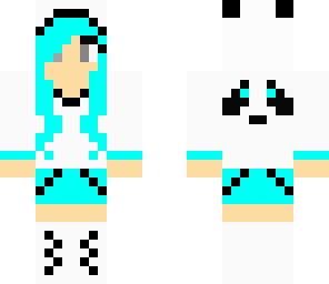 aqua panda girl