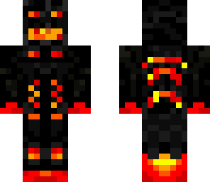 finished lava skin