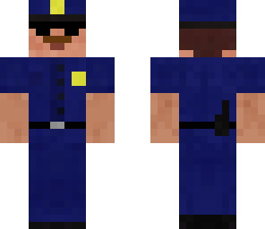 cop with a mustache