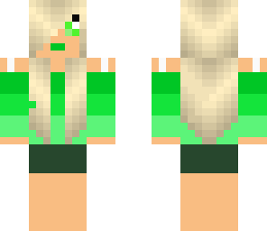 green girl