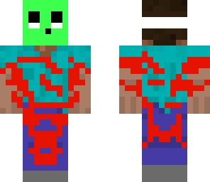bloody steve with slime mask