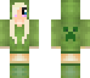 blonde creeper girl