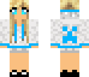 blue creeper girl